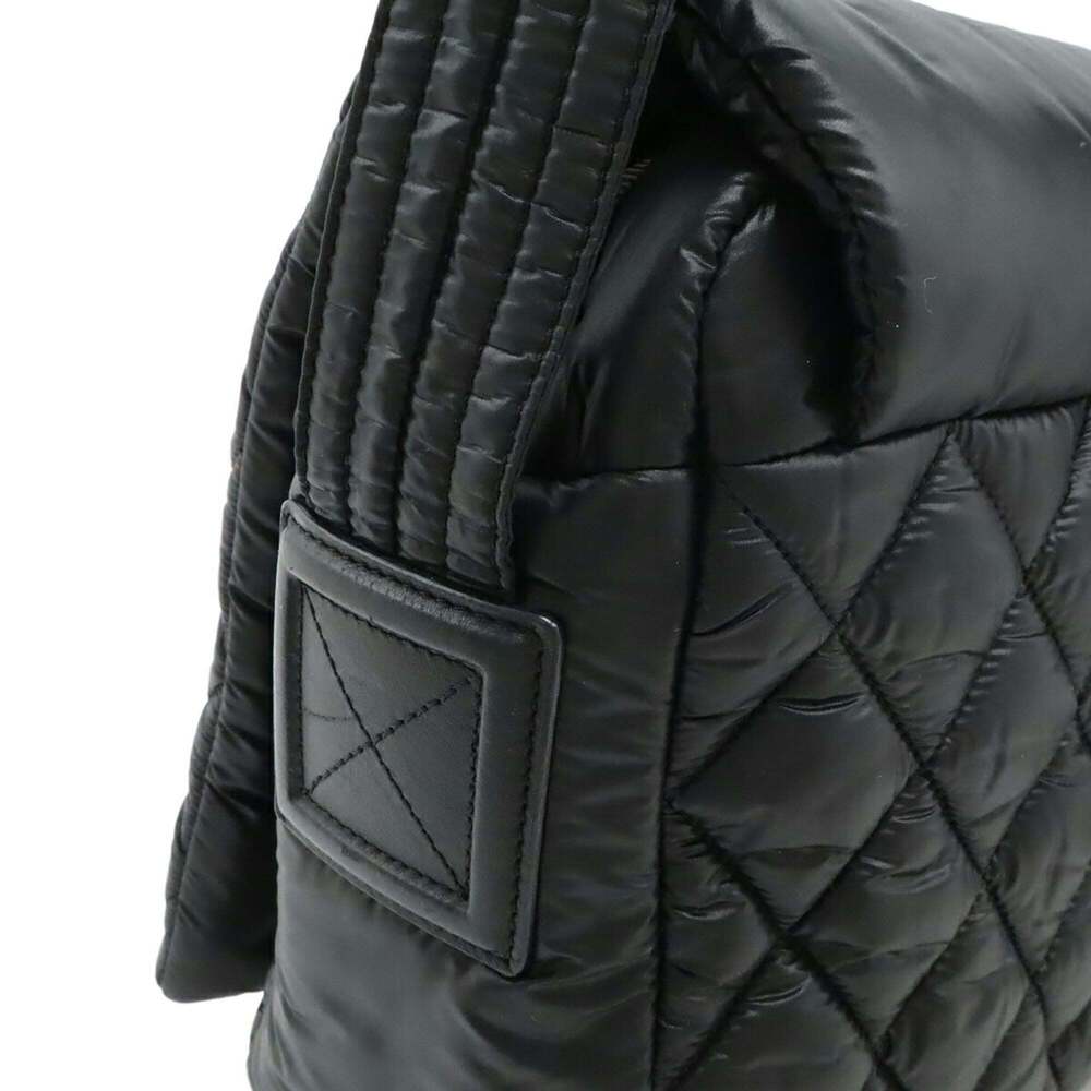 CHANEL Black Leather Shoulder Bag - Picture 5 of 9